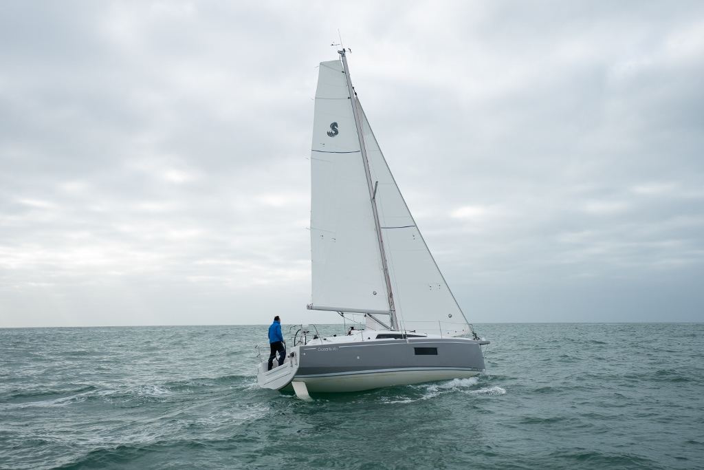 Unter Segeln